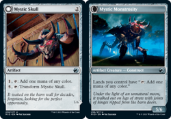1x Mystic Skull // Mystic Monstrosity MTG Innistrad: Midnight Hunt NM Magic Regu - Image 1