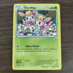 Deerling 8/124 - LP XY Fates Collide - 2016 Common Pokemon TCG Card - Image 1