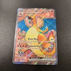 Charizard ex 183/165 Pokemon TCG Scarlet & Violet 151 Ultra Rare Full Art NM - Image 2