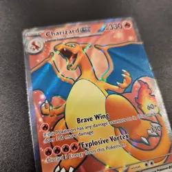 Charizard ex 183/165 Pokemon TCG Scarlet & Violet 151 Ultra Rare Full Art NM - Image 3