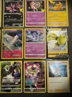 Pokemon TCG Card Lot-Assorted Rare -Holo Cards-Pikachu Promo-Vstar-Crown Zenith - Image 4