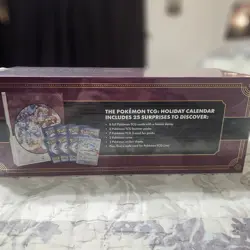 Pokemon TCG 2025 Holiday Calendar Box Sealed New - Image 2