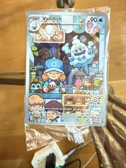 Pokemon Vanillish 190/182 Illustration Rare Holo 2025 Holiday Calendar Sealed - Image 1