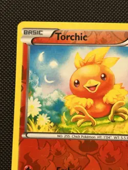 Torchic - 25/160 Primal Clash - Reverse Holo English Pokemon TCG - LP - Image 3