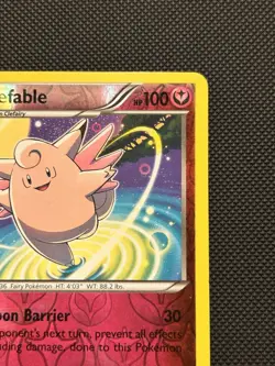 Clefable 82/122 XY BREAKpoint Pokemon TCG Reverse Holo MP - Image 2