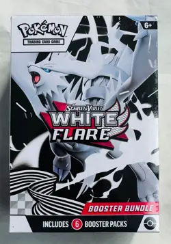 Pokemon TCG Scarlet & Violet White Flare Booster Bundle New & Sealed - In Hand - Image 1