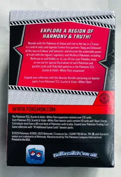 Pokemon TCG Scarlet & Violet White Flare Booster Bundle New & Sealed - In Hand - Image 2