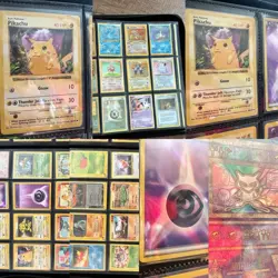 Pokemon Binder Collection Of 624 Cards Vintage Mint/Near Mint/LP/1st Ed., Holos - Image 1