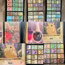 Pokemon Binder Collection Of 624 Cards Vintage Mint/Near Mint/LP/1st Ed., Holos - Image 3