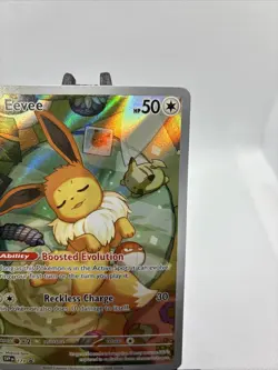 Pokemon TCG Eevee Prismatic Evolutions SVP 173 Black Star ETB Not Sealed - Image 4