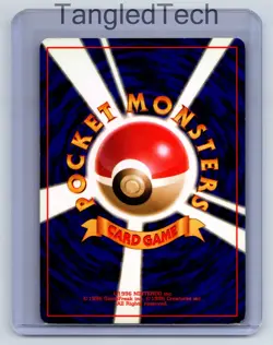 Pokemon Butterfree Pokemon Jungle Vintage Old Back Japanese Lightly Played - Image 2