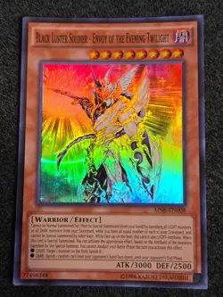 Yugioh Black Luster Soldier - Envoy Of The Evening Twilight AP08-EN008 Super LP - Image 1