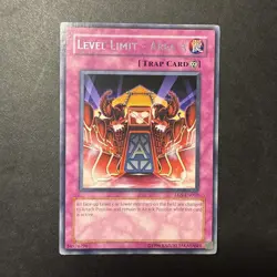 Level Limit - Area A EEN-EN060 Elemental Energy Unlimited NM Rare Yugioh - Image 1