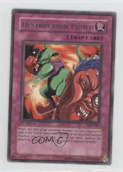 Destruction Punch 1st Ed. YuGiOh Labyrinth of Nightmare #LON-085 2003 - Image 1