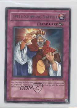 R - Spell-Stopping Statue YuGiOh The Lost Millenium #TLM-EN058 2005 - Image 1