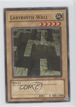 Labyrinth Wall Unlimited YuGiOh Magic Ruler Booster #MRL-055 2002 - Image 1