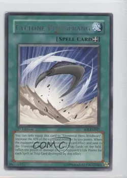 Cyclone Boomerang 1st Ed. YuGiOh Shadow of Infinity #SOI-EN042 2006 - Image 1