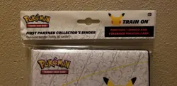 Pokemon 25th Ann. First Partner Collector's Binder w/Oversize Pikachu Card (NEW) - Image 3