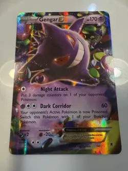 Pokemon Gengar EX TCG Card Phantom Forces Ultra Rare Holo, 34/119 - Image 1