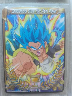 Dragon Ball Super CCG Celebrations Super High Rank Player Merit Card Graded 9 - Image 2