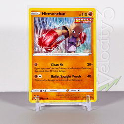 Pokemon TCG Card - Hitmonchan 81/203 Single Strike Common | 2021 Evolving Skies - Image 1