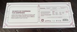 Pokemon 2025 Holiday Calendar Trading Card Game In Hand Ships Now Brand New Set - Image 2