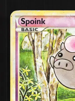 Spoink 77/102 HP Triumphant English Pokemon Card TCG - Image 4