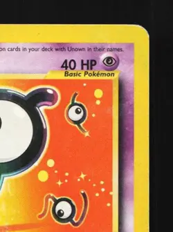 Unown J 38 HP Wizards Black Star Promos English Pokemon Card TCG - Image 5