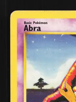 Abra 65/130 HP Base Set 2 English Pokemon Card TCG - Image 4