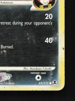 Houndoom E4 65/111 HP Rising Rivals English Pokemon Card TCG - Image 3