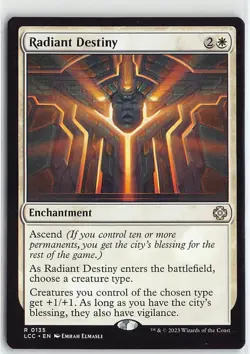 MTG Commander: The Lost Caverns of Ixalan Radiant Destiny Non Foil Rare #135 - Image 1