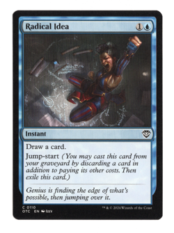 MTG-Radical Idea-Commander: (OTC)-110-Near Mint-NonFoil - Image 1