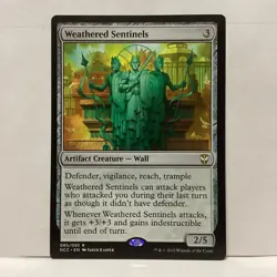 MTG Weathered Sentinels Magic: The Gathering Commander: SNC Rare #085 - Image 1