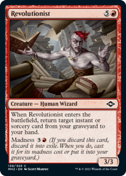 1x Revolutionist - Foil MTG Modern Horizons 2 NM Magic Foil - Image 1