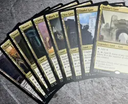 REGULAR FINISH Gate SET From Baldur’s Gate BONUS - MTG - CLB - NON FOIL - Image 1