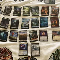 MTG Final Fantasy Complete Set Commons and Uncommons - Image 1