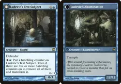 Ludevic's Test Subject // Ludevic's Abomination - Foil Innistrad LP MTG - Image 1