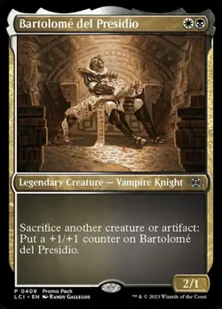 2x Bartolome del Presidio - Foil Promo LCI LP MTG - Image 1
