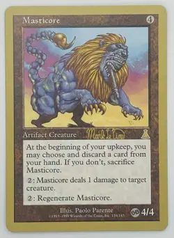 MTG Masticore - 1999 Mark Le Pine (UDS) (SB) World Championship Decks Regular - Image 1