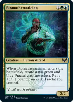 1x Biomathematician MTG Strixhaven: School of Mages NM Magic Regular - Image 1