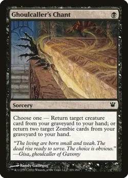 Ghoulcaller's Chant - Foil Innistrad LP MTG - Image 1