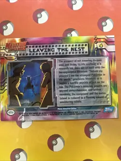 Pokemon TCG Leaving the Nest Pokemon Topps Mewtwo Strikes Back 4 - Image 2