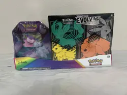 Pokemon Evolving Skies ETB Tin Costco Bundle Flareon/Jolteon/Leafeon/Umbreon New - Image 1