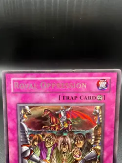 Yugioh! Royal Oppression #LOD-091 2003 Legacy of Darkness 1st Edition Rare MP - Image 3