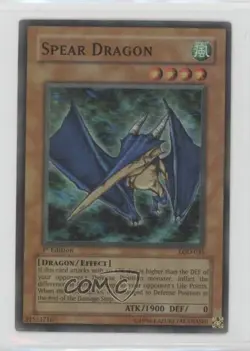 Spear Dragon 1st Ed. YuGiOh Legacy of Darkness #LOD-035 2003 READ - Image 1