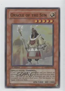Oracle of the Sun (Super Rare) 1st Ed. YuGiOh Absolute Powerforce #ABPF-EN019 - Image 1