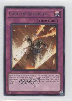 Card of Sacrifice 1st Ed. YuGiOh Yusei Fudo 3 Duelist Pack #DP10-EN029 - Image 1