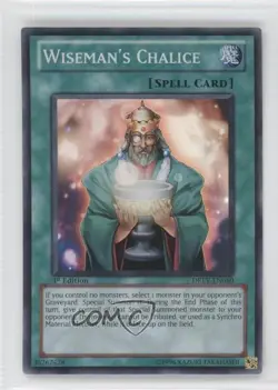 SR - Wiseman's Chalice 1st Ed. YuGiOh Duelist Revolution #DREV-EN060 2010 - Image 1