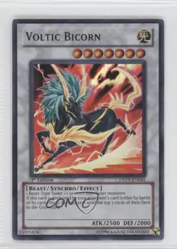 UR - Voltic Bicorn 1st Ed. YuGiOh Duelist Revolution #DREV-EN041 2010 - Image 1