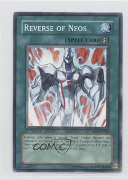 Reverse of Neos 1st Ed. YuGiOh Tactical Evolution #TAEV-EN046 2007 - Image 1